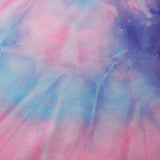 Tie Dye Tricot Poly Spandex Fabric - Firefly, Purple Power, Candy Craze, Volcano, Sun Rays, Tie-Dye Pattern, 58/60" Width (1 Yard)
