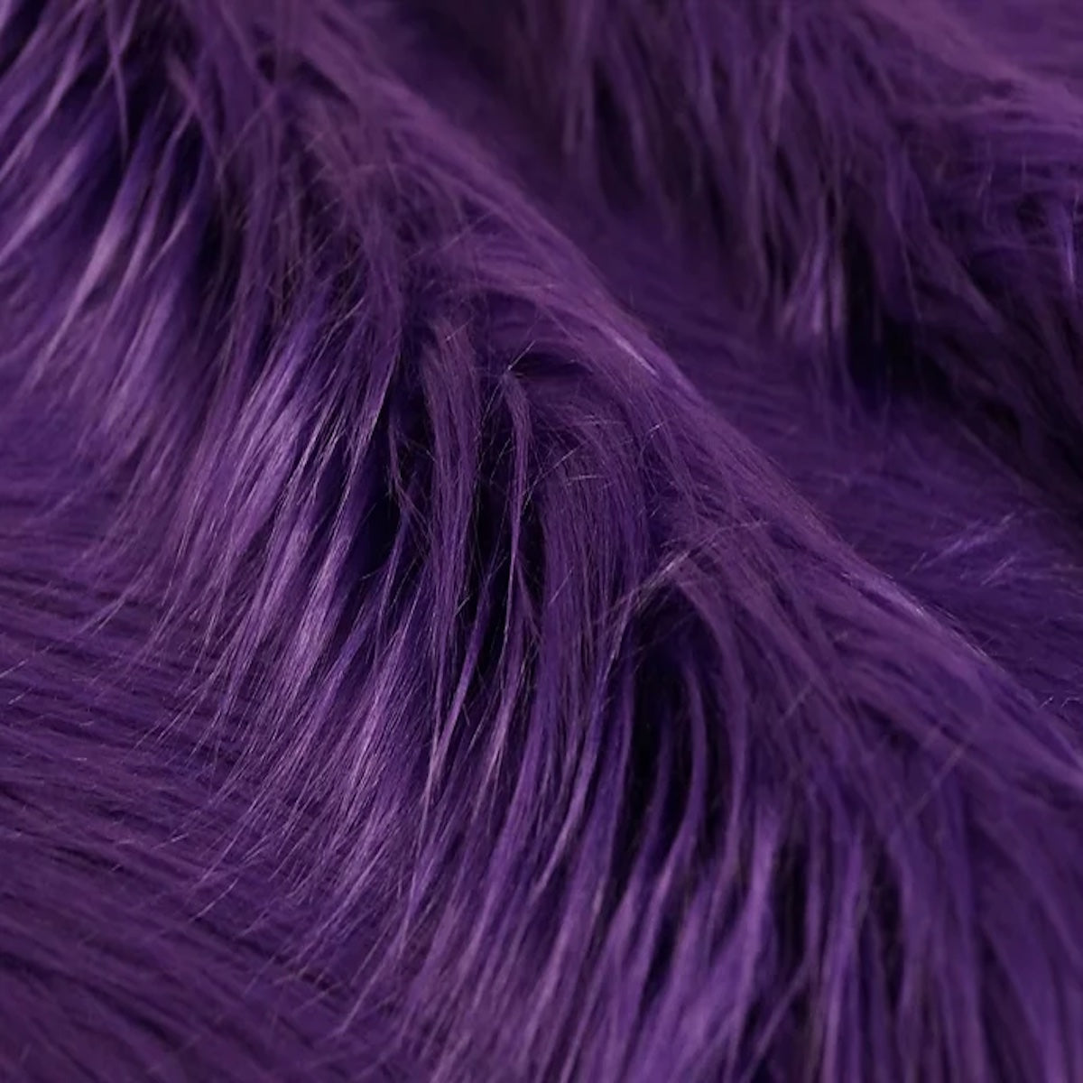 Faux Fur Fabric Shaggy Long Pile 4" Pile