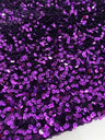 Sequin on Velvet Stretch Fabric