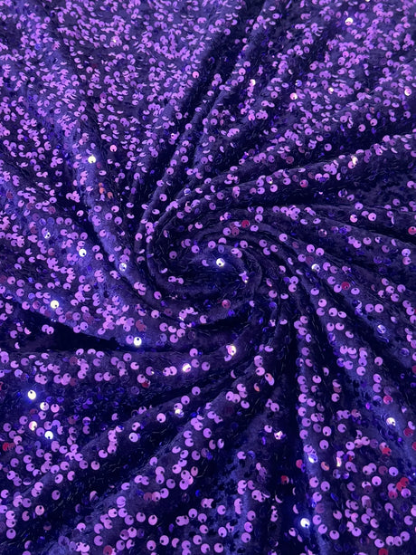 Stretch Sequin Velvet