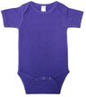 Lucky Friends 701 100% Cotton Fabric - Purple, Short Sleeve Baby Onesie (0/3-12/18)
