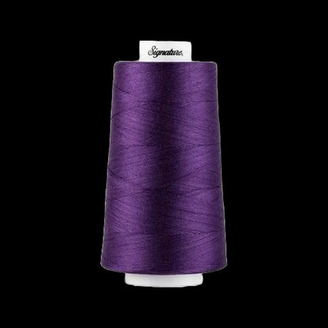 6000 Yard Sewing Thread Spun Polyester Fabric - All Purpose Overlock Cone, Baby Blue, 6000 Yards