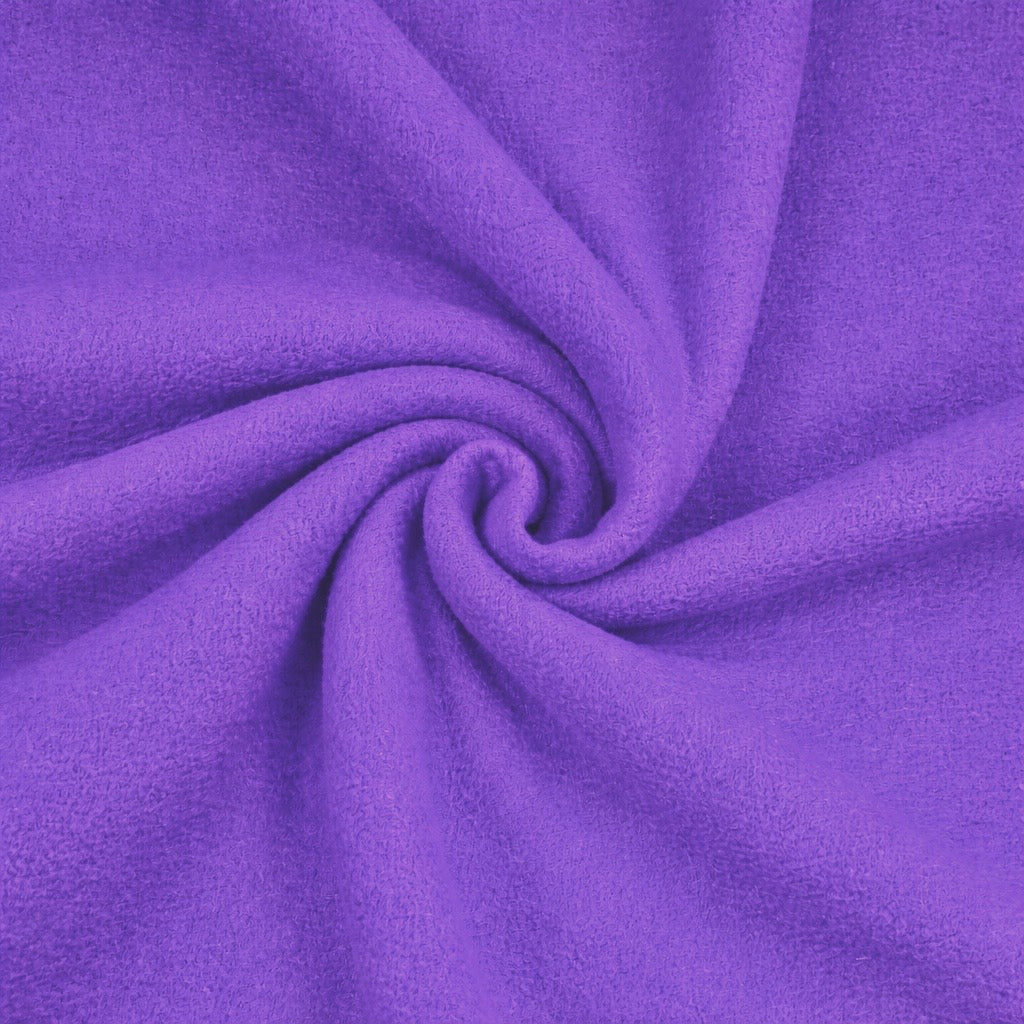 Purple Anti-Pill Polar Fleece Fabric by the Yard