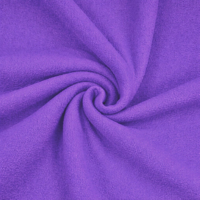 Purple Anti-Pill Polar Fleece Fabric by the Yard