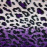 Leopard Print Polar Fleece Fabric - Leopard Print, 60" Width (1 Yard)