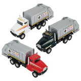 Die-Cast Pull Back Sanitation Truck (12 PC)