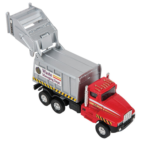 Die-Cast Pull Back Sanitation Truck (12 PC)