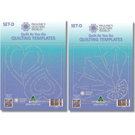 Quilting Templates Set D