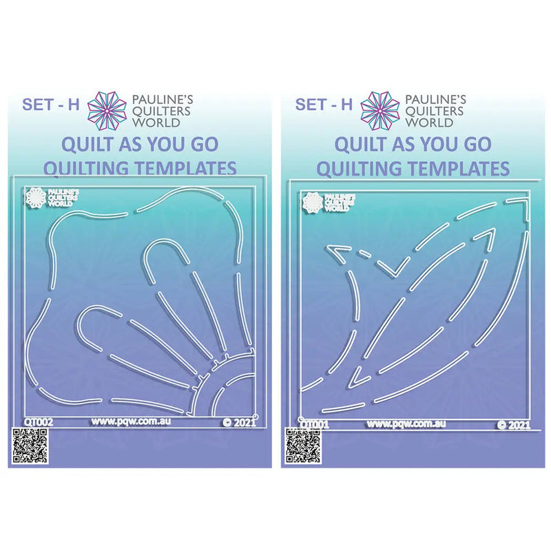 Quilting Templates Set H