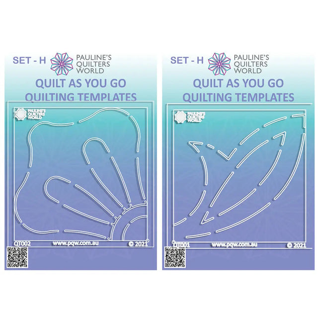 Quilting Templates Set H