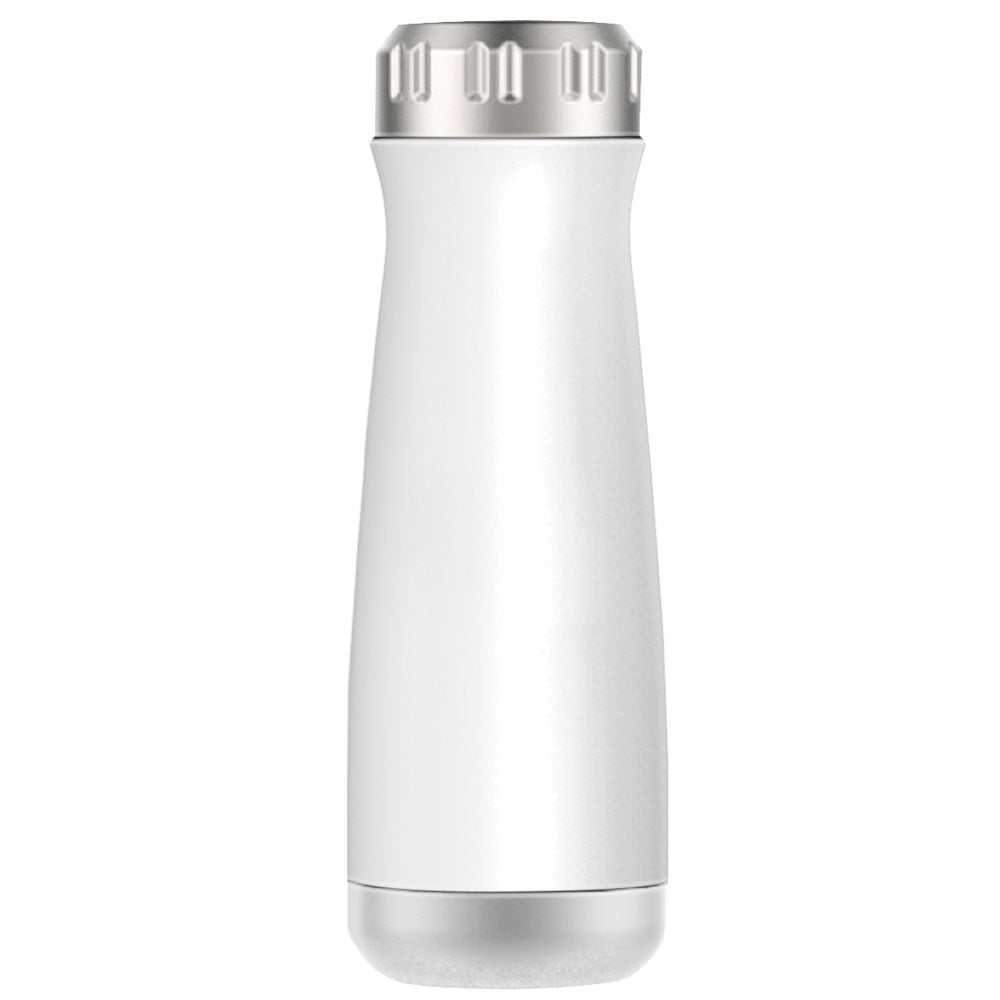 Insulated Bottle 17oz Double Wall White