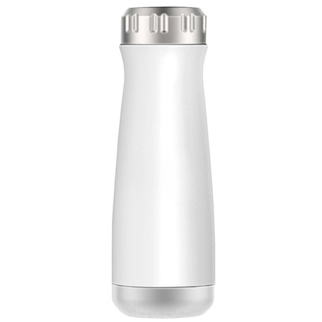 Insulated Bottle 17oz Double Wall White