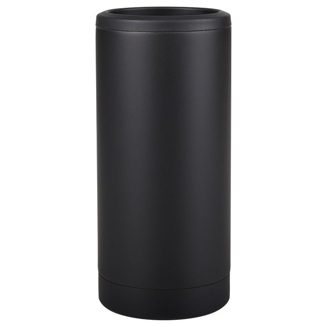 Slim Can Cooler 12oz Black