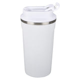 Stainless Steel Tumbler 17oz Dual Flip Lid White