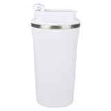 Stainless Steel Tumbler 17oz Dual Flip Lid White