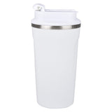 Stainless Steel Tumbler 17oz Dual Flip Lid White