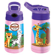 Pink Aquatic Pop-Straw Sipper