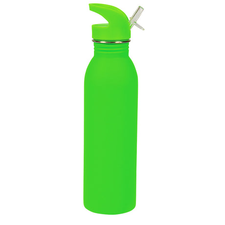 Stainless Steel Bottle 24oz Neon Green