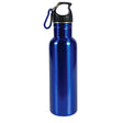 Blue Stainless Steel Bottle With Clip 24oz
