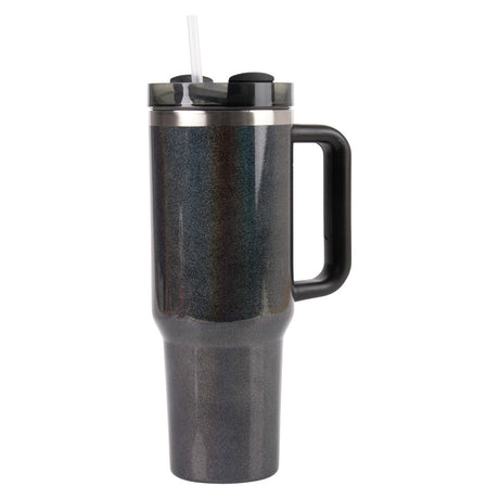 Glitter Tumbler With Handle 40oz