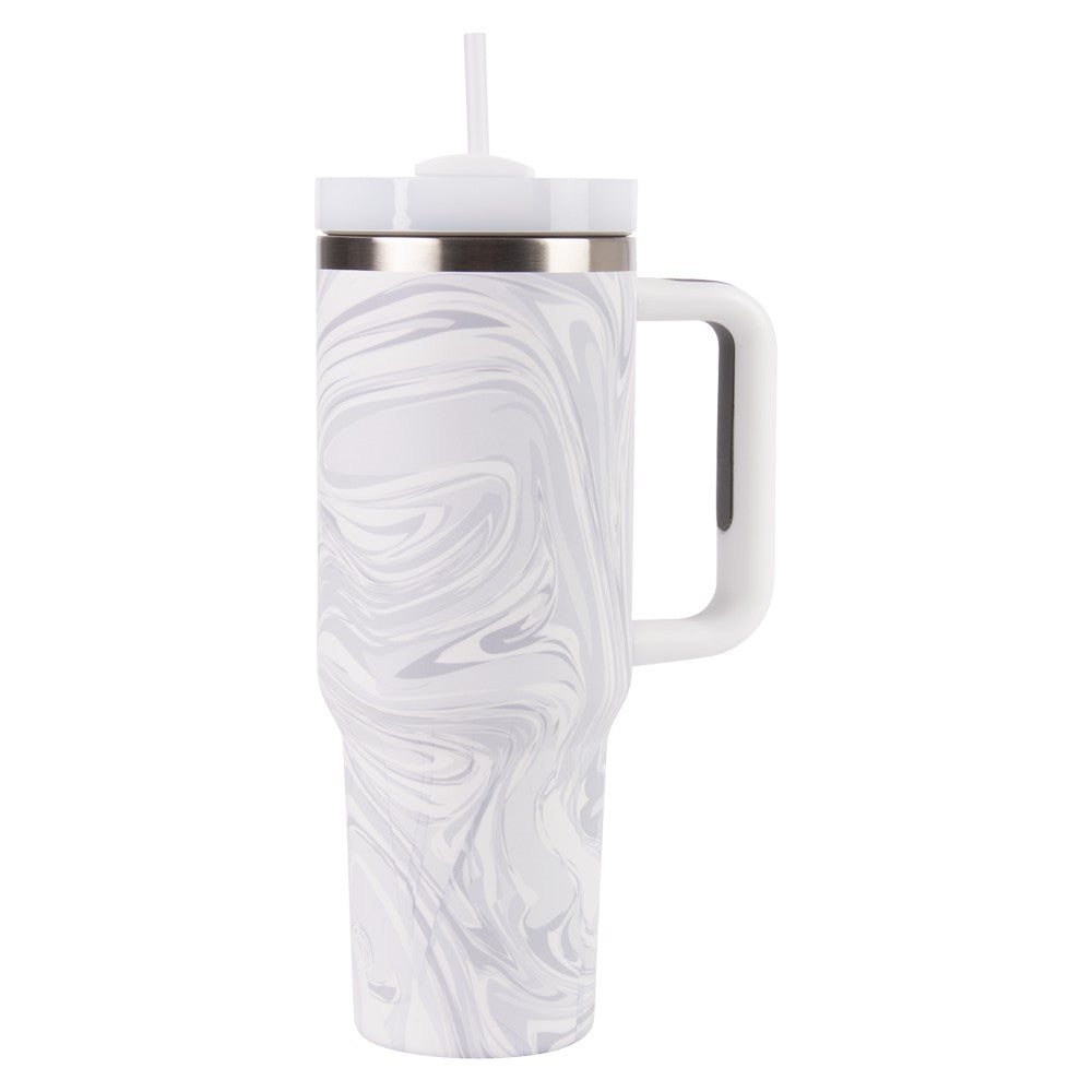 Jumbo Swirl Tumbler With Handle 40oz