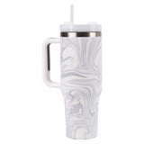 Jumbo Swirl Tumbler With Handle 40oz