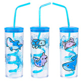 Aquatic Cup With Twisty Straw 11oz