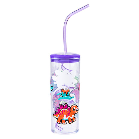 Dinosaur Cup With Twisty Straw 11oz