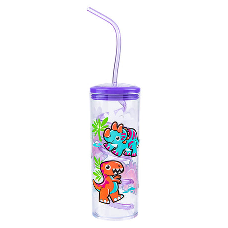 Dinosaur Cup With Twisty Straw 11oz