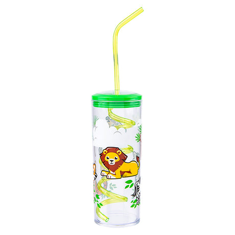 Safari Cup With Twisty Straw 11oz