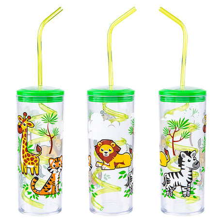 Safari Cup With Twisty Straw 11oz