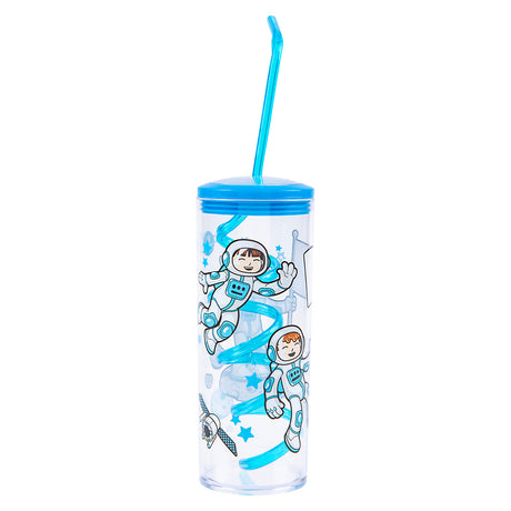 Space Cup With Twisty Straw 11oz