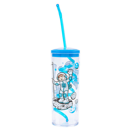 Space Cup With Twisty Straw 11oz