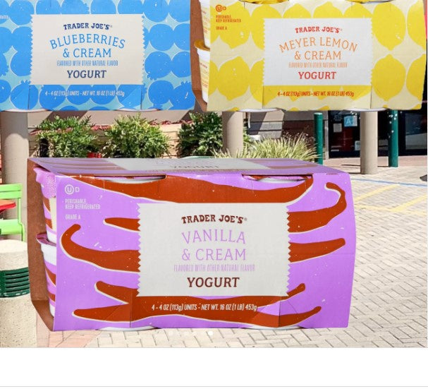 Vanilla & Cream Yogurt - 16 Oz