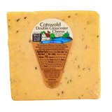 Cotswold Double Gloucester Cheese Onion Chive English Semi-Hard Cheese