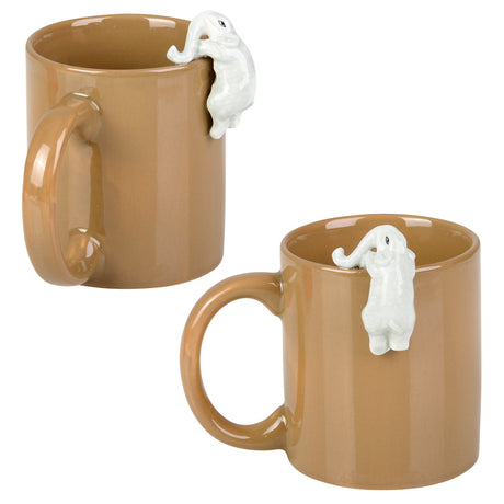 Elephant Mug 11.5oz Hanging Elephant Mug
