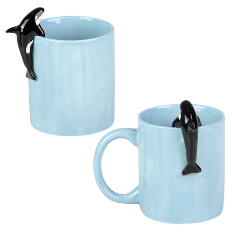 Orca Mug 11.5oz Hanging Orca Mug