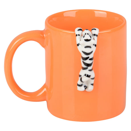 Tiger Mug 11.5oz Hanging White Tiger Mug