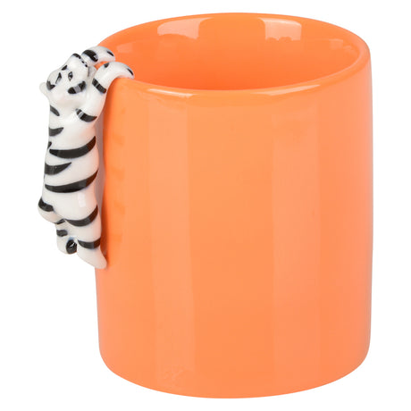 Tiger Mug 11.5oz Hanging White Tiger Mug
