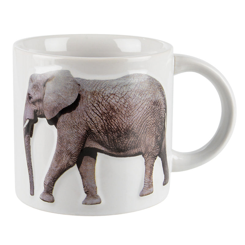 Elephant Mug 17oz Embossed