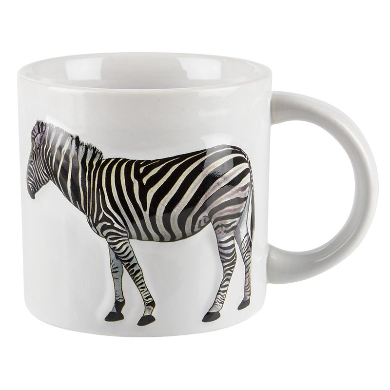 Zebra Mug 17oz Embossed