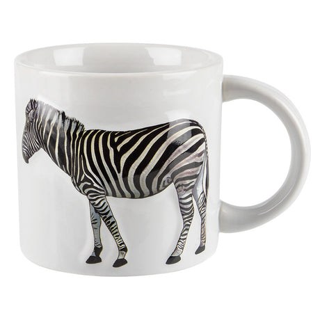 Zebra Mug 17oz Embossed