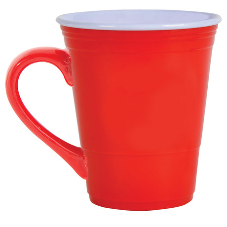 Red Ceramic Mug 12oz