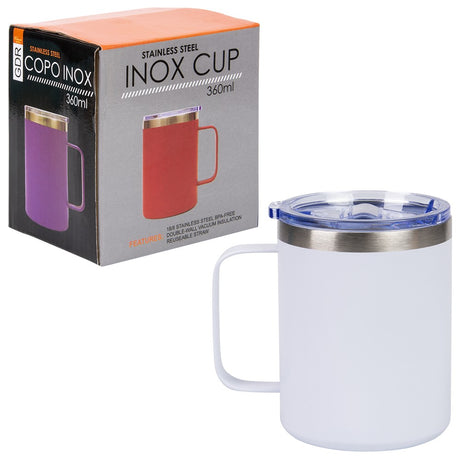 Stainless Steel Coffee Mug 12oz