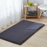 Faux Fur Rug Fabric - Charcoal Gray, 2' X 3' (1 Piece)