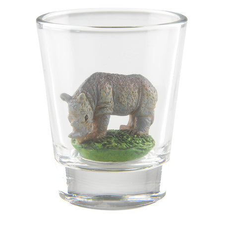 Rhino Decorative Shot Glass
