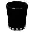 Black Shot Glass With Rhinestone