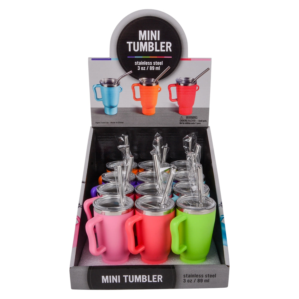 Mini Tumbler Shot Clip With Handle 3oz (1 DSP)