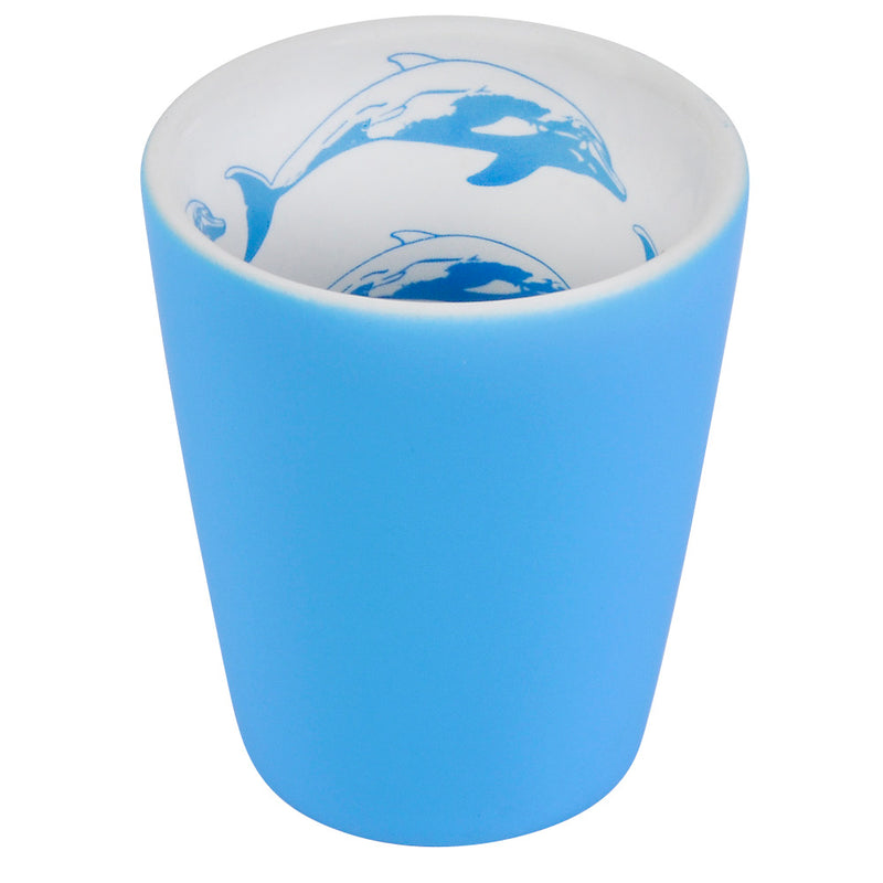 Dolphin Ceramic Shot Glass
