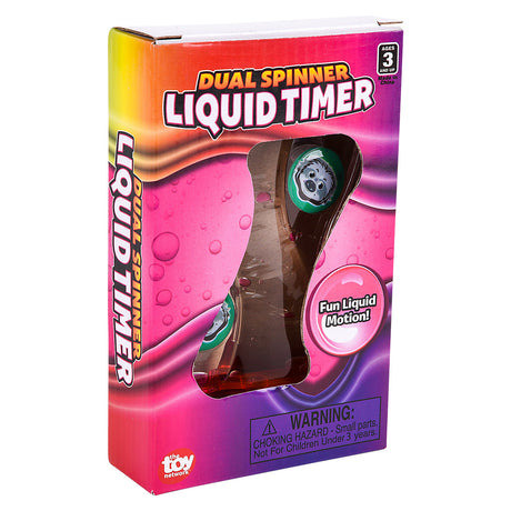 Liquid Timer Sloth Dual Spinner